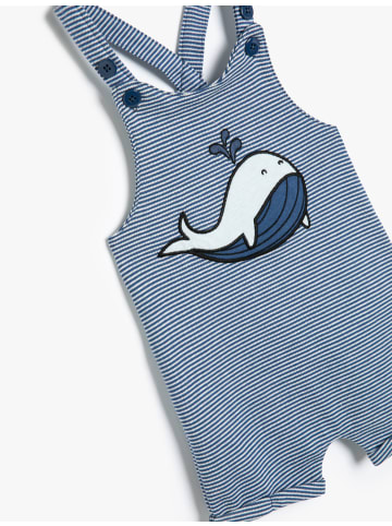 KOTON Babystrampler in Blau Gestreift