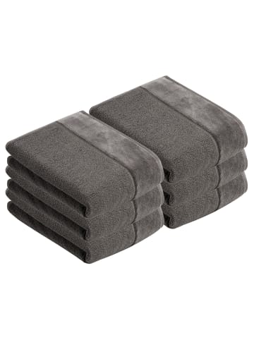 Vossen 6er Pack Duschtuch in lavastone