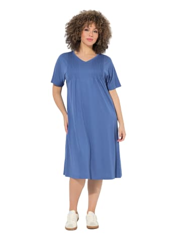 Ulla Popken Jerseykleid in atlantikblau