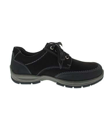 Josef Seibel Lenny 02 sportlicher Schnürer Schwarz