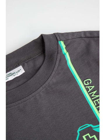 Coccodrillo Jungenpyjama in grau