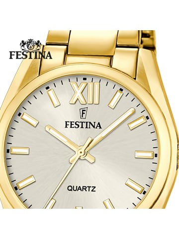 Festina Analog-Armbanduhr Festina Boyfriend gold mittel (ca. 37mm)