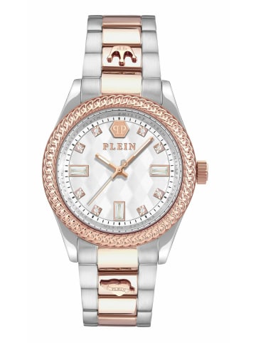 Philipp Plein Analoguhr für Damen in silber