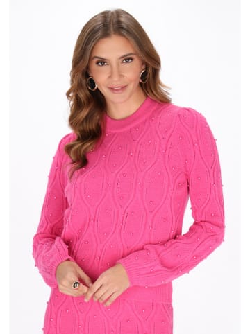 faina Women Sweater in fuchsia