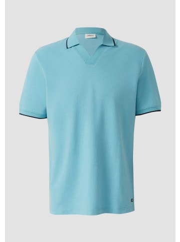 s.Oliver Polo-Shirt in 6603_türkis