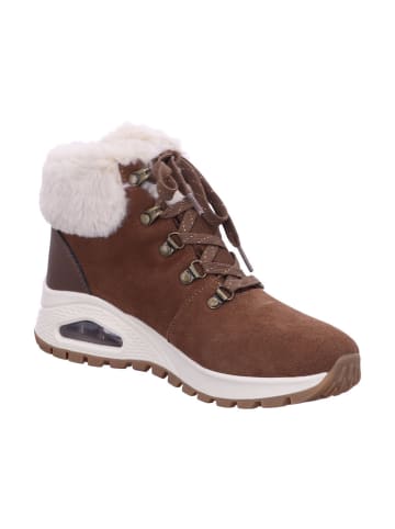 Skechers Damen Winterschuhe warm UNO RUGGED - MOONLIGHT RIDGE in Braun