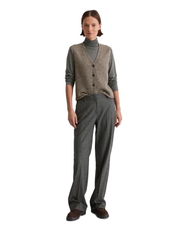 Marc O'Polo Tweed-Cardigan regular in shaded brown melange