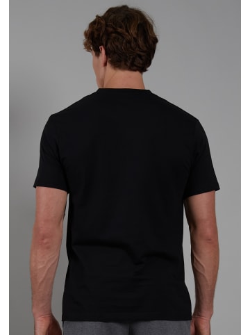 CECEBA Shirt 2Er Pack Nevada in schwarz-dunkel-uni