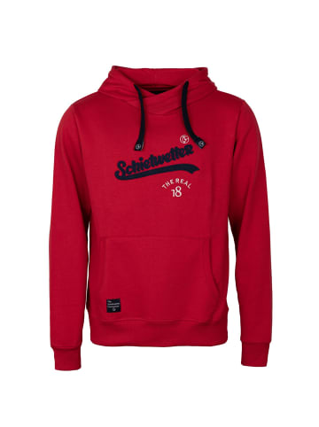 SCHIETWETTER Kapuzenhoodie Marreo in red