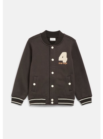 s.Oliver Sweatshirt Jacke in 8949_dunkelbraun
