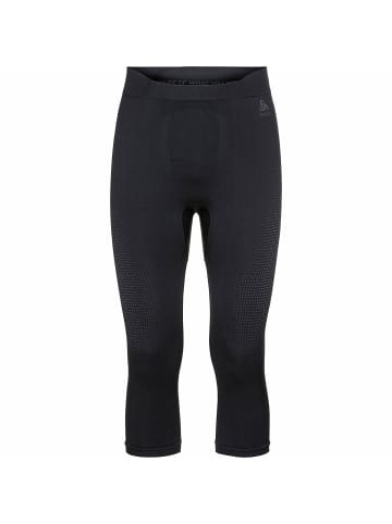 Odlo Funktionshose 3/4 PERFORMANCE WARM ECO in Schwarz