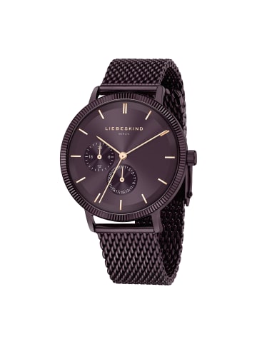 LIEBESKIND BERLIN Armbanduhr Clean Multifunction in lila