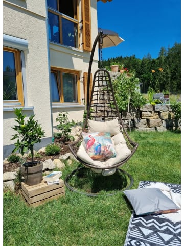 JACK Outdoor Dekokissen Motiv 45x45cm inkl. Füllung Vogelparadies