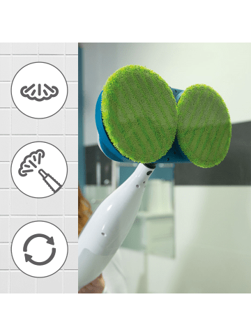 Livington Dampfreiniger Steam Twister weiß - in Weiß