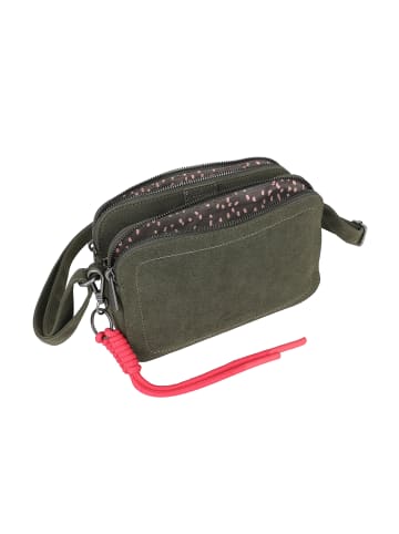Fritzi aus Preußen Crossbody Tasche Jony Suede Jacky in Oliv
