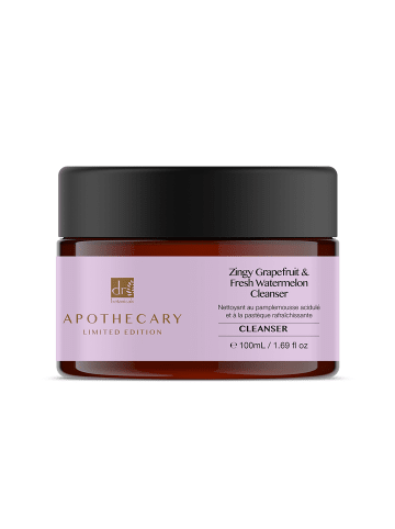 Dr Botanicals 2-tlg Hautverjüngender Reiniger mit Grapefruit & Wassermelone 100 ml x 2