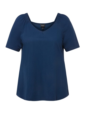 Ulla Popken Shirt in stahlblau