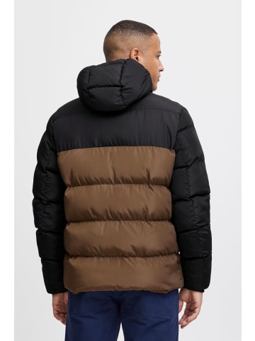 BLEND Steppjacke Outerwear 20716150  Dicke Steppjacke mit Color-Block in Braun