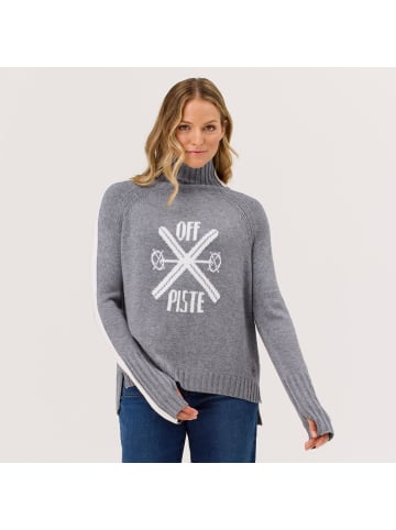 Krimson Klover Strickpullover Off-Piste Turtleneck in heather grey