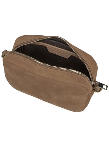 LIEBESKIND BERLIN Bodybag Ella Camera S Suede in Neutral Gray