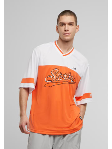 STARTER STARTER Mesh-T-Shirts in mandarin