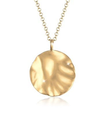 Elli Halskette 925 Sterling Silber Geo in Gold