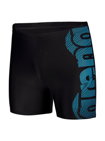 Arena Swim Mid Jammer Graphic in Schwarz