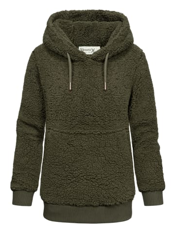 REPUBLIX Kapuzenpullover CHARLIZE in Khaki