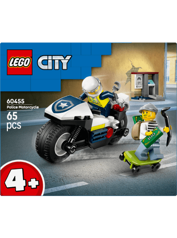 LEGO City Verfolgungsjagd mit dem Polizeimotorrad in Mehrfarbig ab 4 Jahre