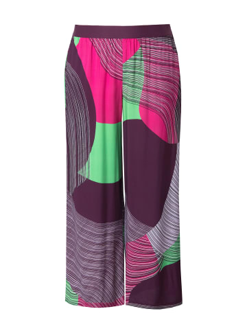 Ulla Popken Schlupfhose in dunkle pflaume