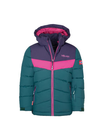 Trollkids Winterjacke Gryllefjord in midnight petrol