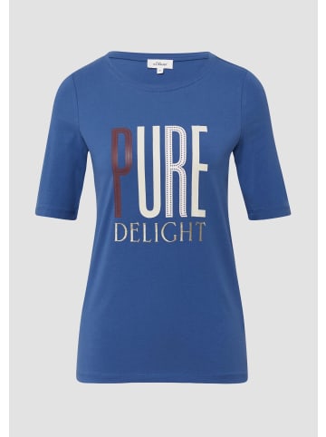 s.Oliver T-Shirt in 55D2_royalblau
