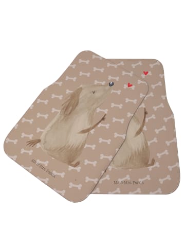 Mr. & Mrs. Panda Auto-Fußmatte Hund Liebe ohne Spruch in Hundeglück