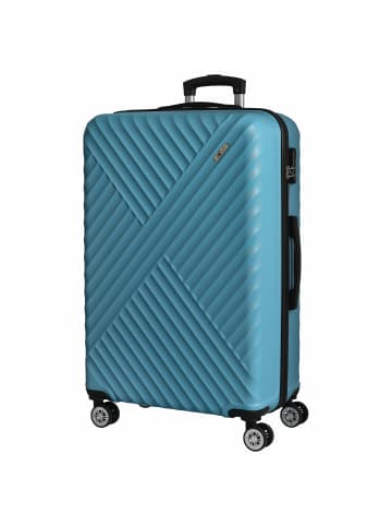 Paradise by CHECK.IN Kingston - 4-Rollen-Trolley 77 cm (lila) in tÃ¼rkis