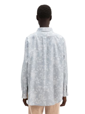 Marc O'Polo Bedruckte Bluse loose in Light Blue