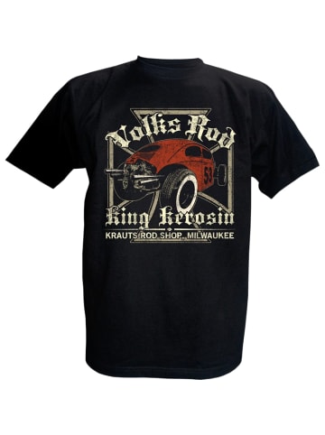 King Kerosin T-Shirt in Schwarz