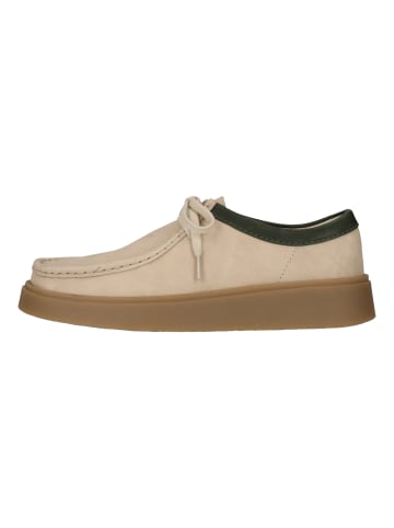 Clarks Schuhe Torview in 1238 Off White Lea