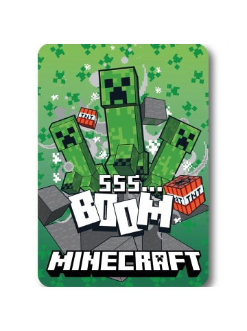 Minecraft SSS Boom Fleecedecke 100x140cm