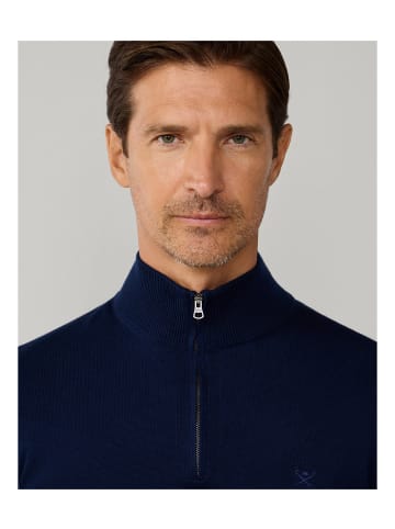 Hackett London Jersey in Marine