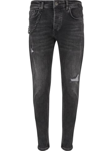 2Y Premium 2Y Premium Herren 2Y Tapered Fit Jeans in black