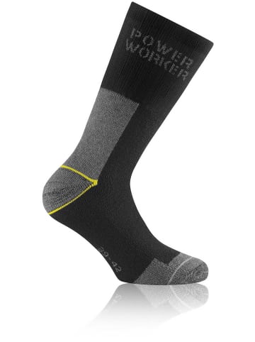 Rohner Socken 3er Pack in Schwarz/Grau