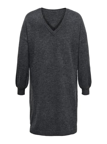 ONLY Carmakoma Kleid in Dark Grey Melange