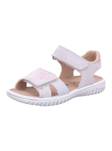 superfit Outdoorsandalen SPARKLE in weiss/gold