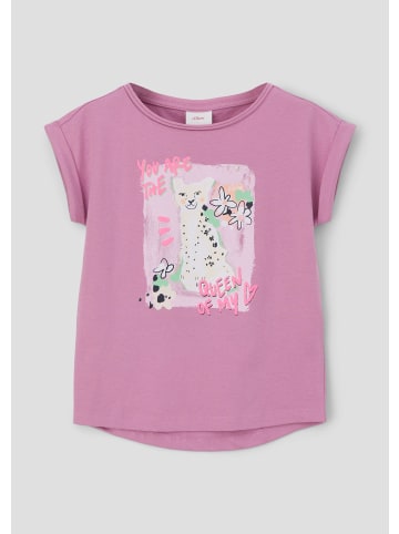 s.Oliver T-Shirt kurzarm in Pink