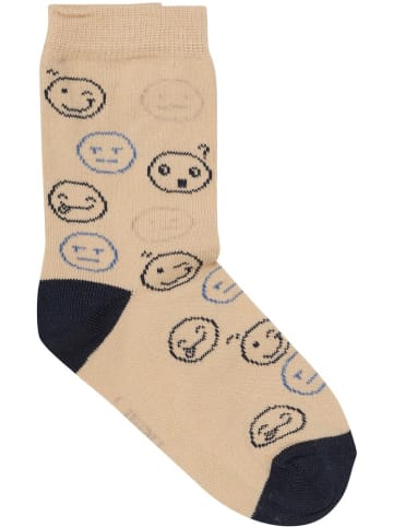 Minymo Kinder Socken "Socks with Pattern (5-Pack)" in Grün
