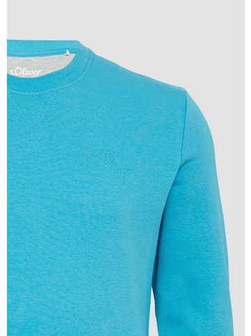 s.Oliver Sweatshirt langarm in Türkis