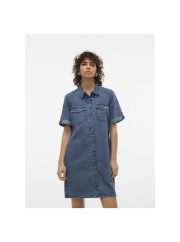 Vero Moda Kleid in Medium Blue Denim
