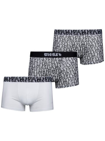 Diesel Boxershorts UMBX-DAMIEN 3er Pack in weiss