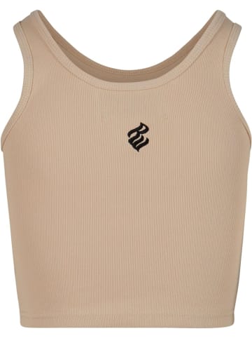 Just Rhyse Shirt "Rocawear Tanktop Cropped" in Beige