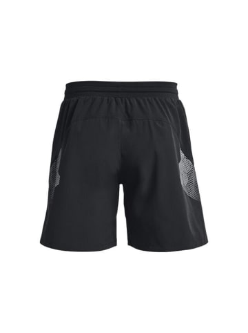 Under Armour Shorts Armourprint Woven in Schwarz-gemustert